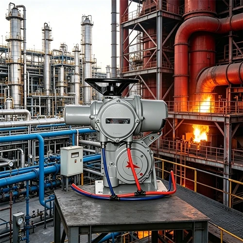 Atuadores Elétricos Industriais: Eficiência de Alimentação e Segurança em Operações Petroquímicas