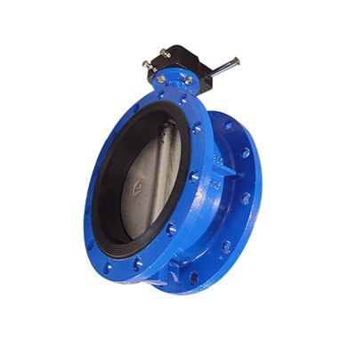 Válvula borboleta com flange de ferro fundido EPDM
