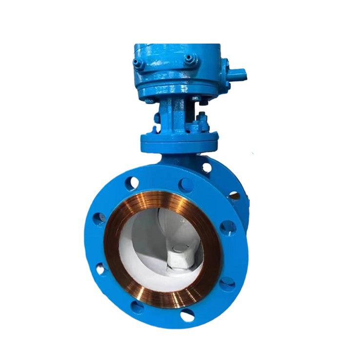 Side Mounted Eccentric Turbine Half Ball Valve