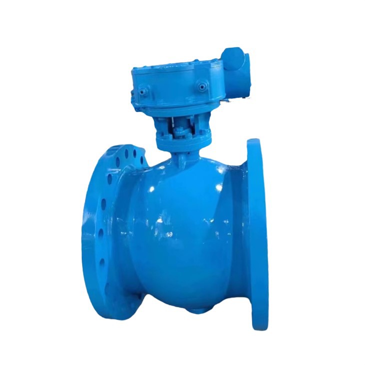 Side Mounted Eccentric Turbine Half Ball Valve